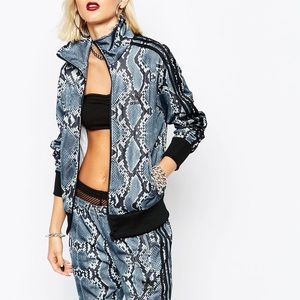 Adidas Originals Snake Print Track Jacket